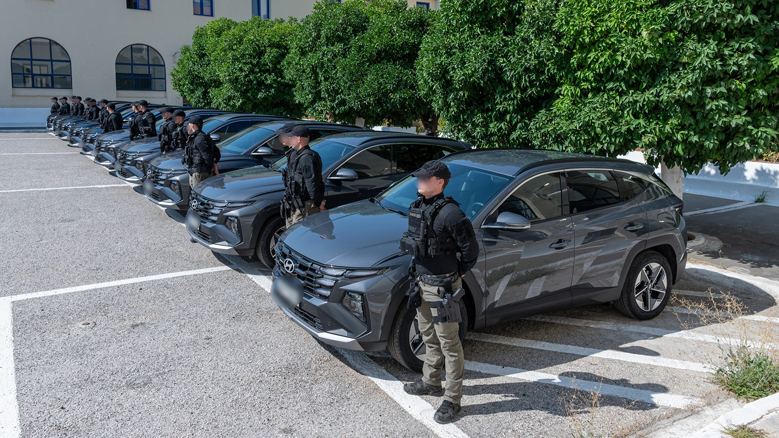 10 νέα Hyundai Tucson 150 ίππων στον στόλο της ΕΛ.ΑΣ. 